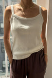Le Bon Shoppe Pointelle Eve Cami ~ Naturel