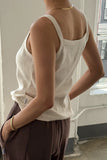 Le Bon Shoppe Pointelle Eve Cami ~ Naturel