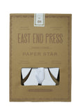East End Press - Large Traditional White Star