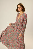 Natalie Martin Fiore Maxi Dress ~ Spanish Tile Combo