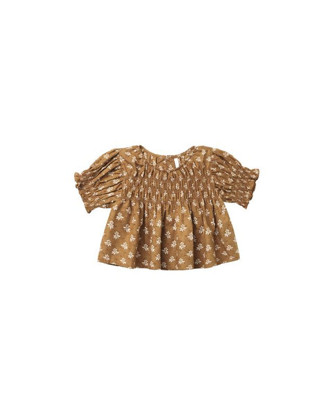 Rylee & Cru Colette Top ~ Golden Fleur
