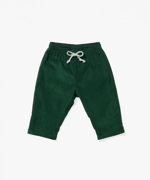 Oso & Me Baby Bowie Pant ~ Forest Corduroy