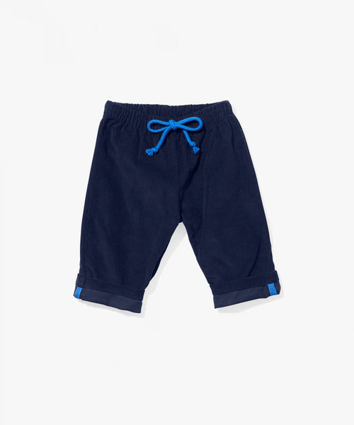 Oso & Me Baby Bowie Pant ~ Navy Corduroy
