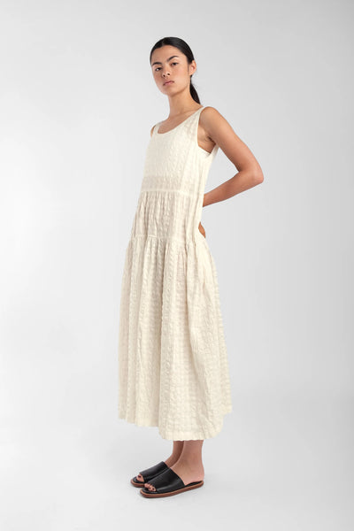 Micaela Greg Cream Ira Dress