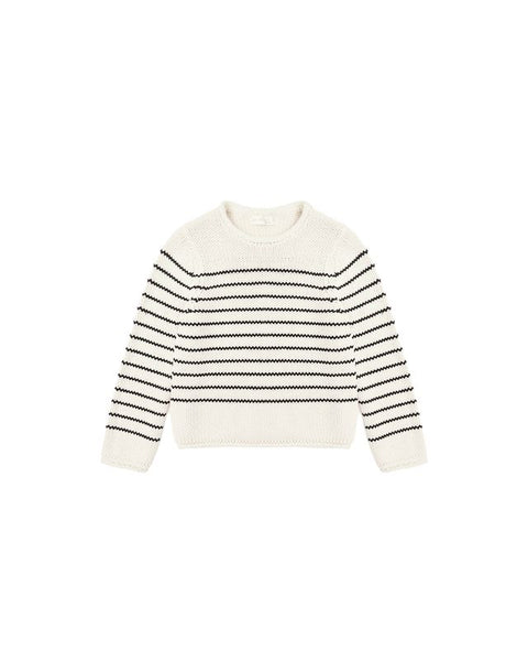 Rylee + Cru Jacques Sweater ~ Black Stripe