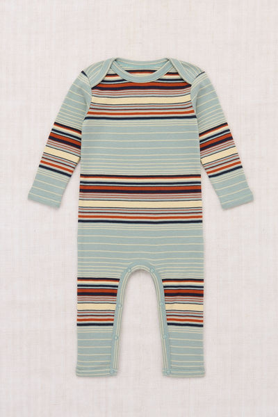 Misha & Puff Baby Jumpsuit ~ Overcast Patio Stripe