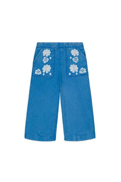 Louise Misha Pants Flofi - Stone Blue