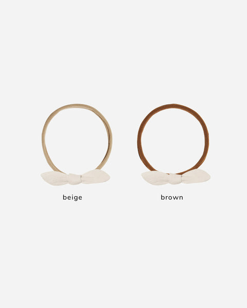 Quincy Mae Little Knot Headband ~ Natural