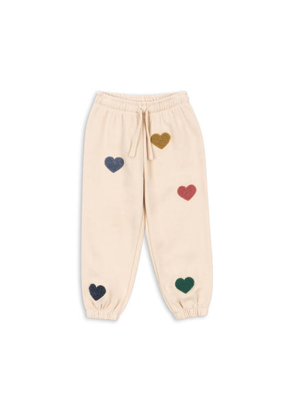 Konges Voila Lou Terry Sweat Pants ~ Multi Heart