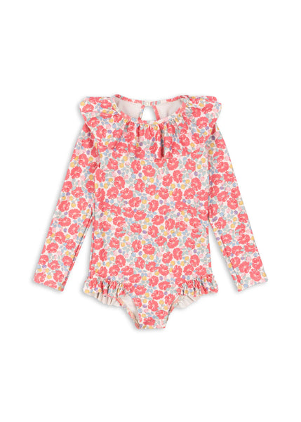 Konges Manuca LS Swimsuit GRS ~ Rose Anglaise