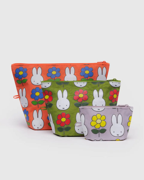 Baggu Go Pouch Set in Miffy