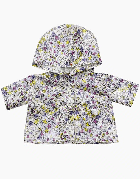 Minikane Baby Doll Raincoat - Flowers