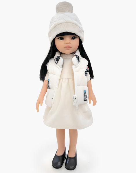Minikane French Liu Doll ~ Winter Ensemble
