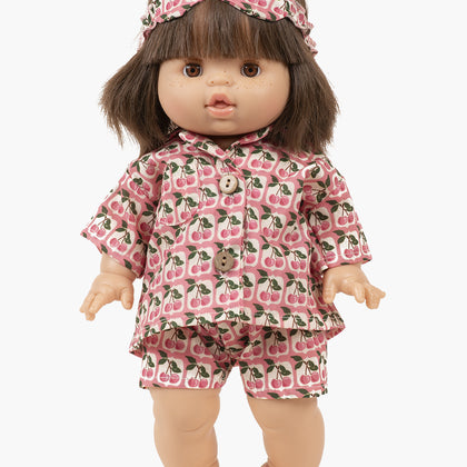 Minikane Baby Doll Pajamas with Sleep Mask