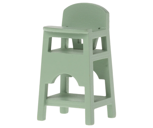 Maileg Mouse High Chair ~ Mint