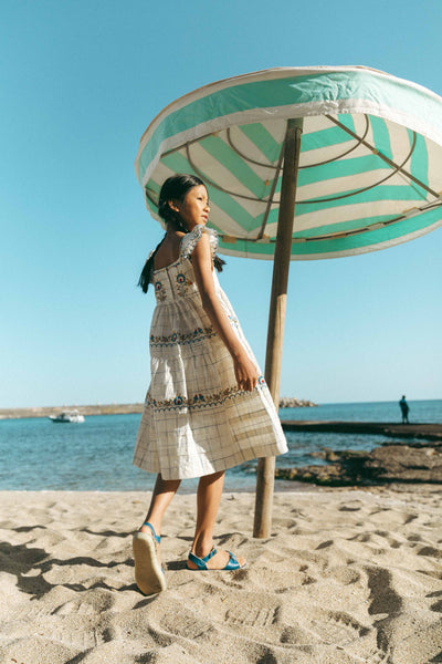 Lali Nanette Dress ~ Space Dye Checks