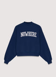 New Society Nowhere Woman Sweatshirt ~ Infinite Navy