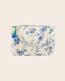 Emile et Ida Blue Orchid Toiletry Bag