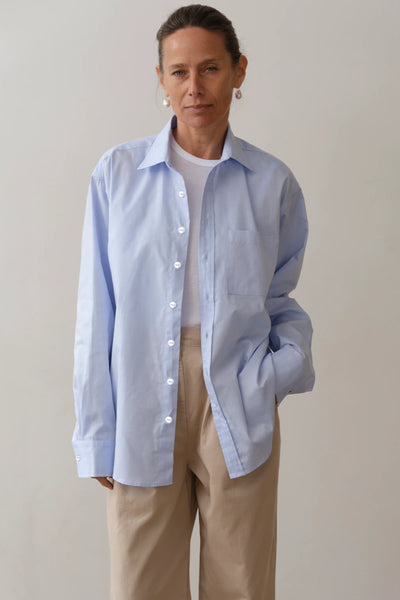 Donni Oxford Shirt ~ Cloud