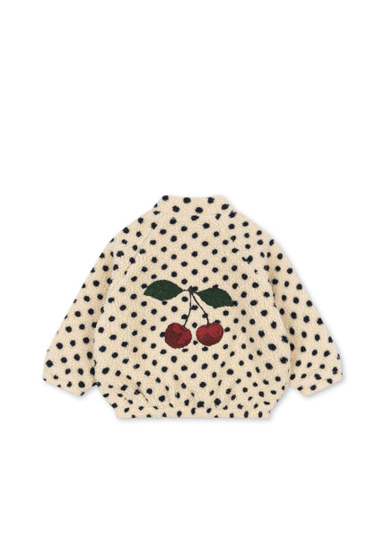 Konges Jody Embroidery Teddy Jacket ~ Dot Lumiere