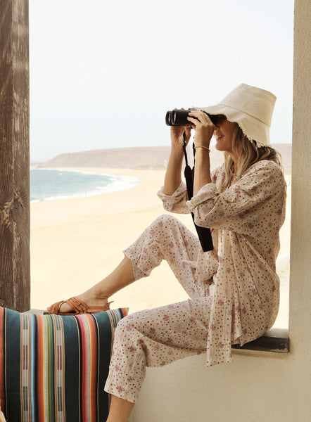 Pietsie Button Shirt ~ Kantha