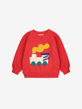 Bobo Choses Choo Choo Sweatshirt ~ Red