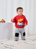 Bobo Choses Choo Choo Sweatshirt ~ Red