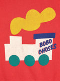 Bobo Choses Choo Choo Sweatshirt ~ Red