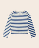 Emile et Ida Women Ecru Sailor T-shirt ~ Navy