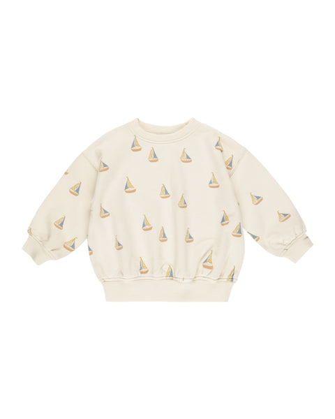 Rylee & Cru Sweatshirt ~ Sailboats
