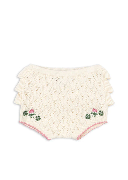 Konges Rosier Shorts ~ Off White