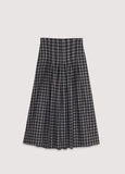 New Society Dione Woman Skirt ~ Galactic Grey Check