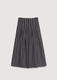 New Society Dione Woman Skirt ~ Galactic Grey Check