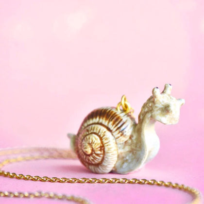 Camp Hollow Snail Necklace