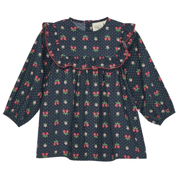 Floss Sofia Dress ~ Navy Space Berry