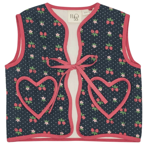 Floss Sofia Vest ~ Navy Space Berry
