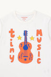 Tiny Cottons Tiny Music Tee ~ Off White