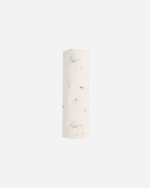 Quincy Mae Woven Swaddle ~ Space