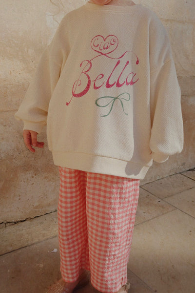 Konges Rosie H-W Bella Sweat GOTS ~ Antique White