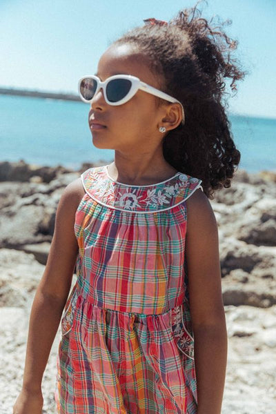 Lali Thea Romper ~ Red Madras Plaid