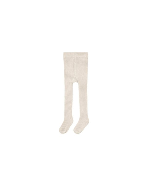 Rylee & Cru Ribbed Tights ~ Natural