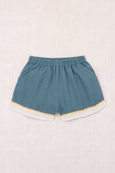 Misha & Puff Traveler Short ~ Blueslate