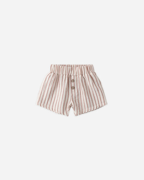 Quincy Mae Woven Short ~ Vintage Stripe