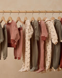 Quincy Mae Velour Relaxed Sweatpant ~ Candy Stripe