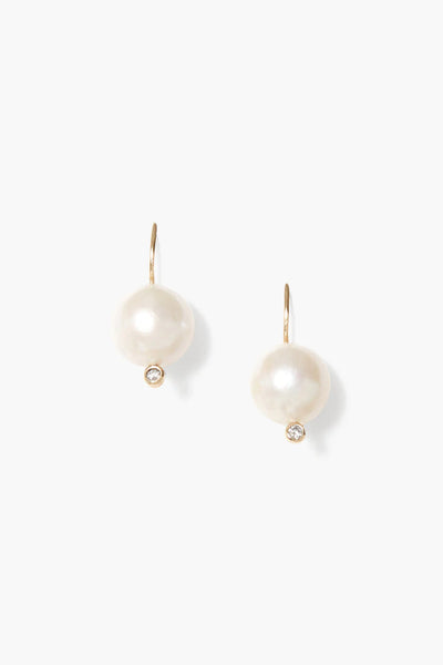 Chan Luu 14k Kaia Earrings White Pearl