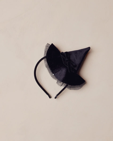 Noralee Witch Hat Headband ~ Black