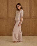 Rylee + Cru Ruffle Pajamas ~ Candy Cane Stripe