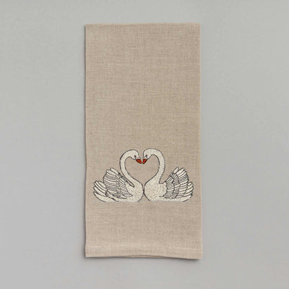 Coral & Tusk - Swan Love Tea Towel