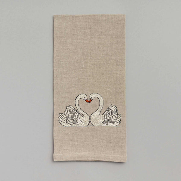 Coral & Tusk - Swan Love Tea Towel