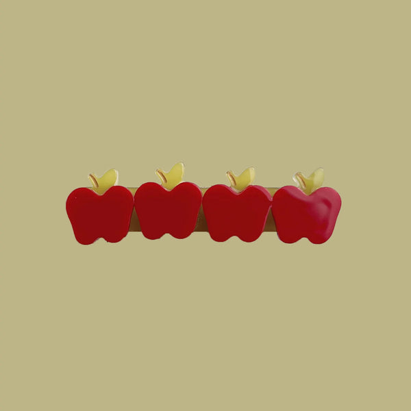 Eugenia Hair Clip - Apple